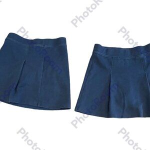 2 Kids Skirts, 8, Navy Blue, Preloved in Excellent condition
